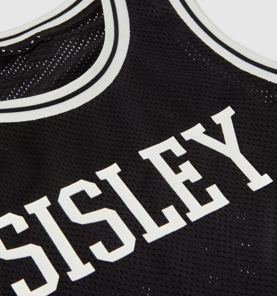 Color block mesh tank top - boys' tank tops - Black | Sisley Young image number 2